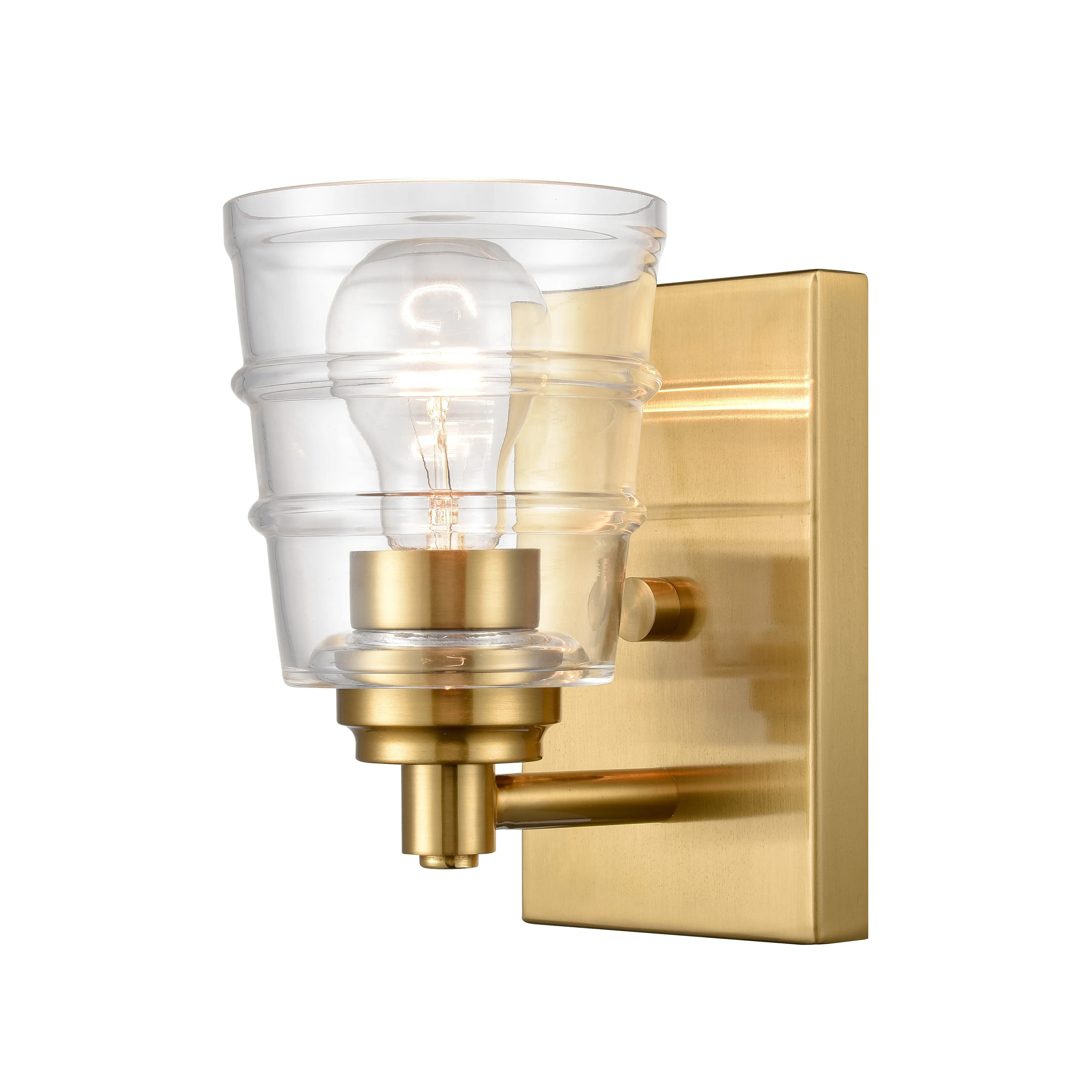 Pulsate 4.5'' Wide 1-Light Gold Sconce