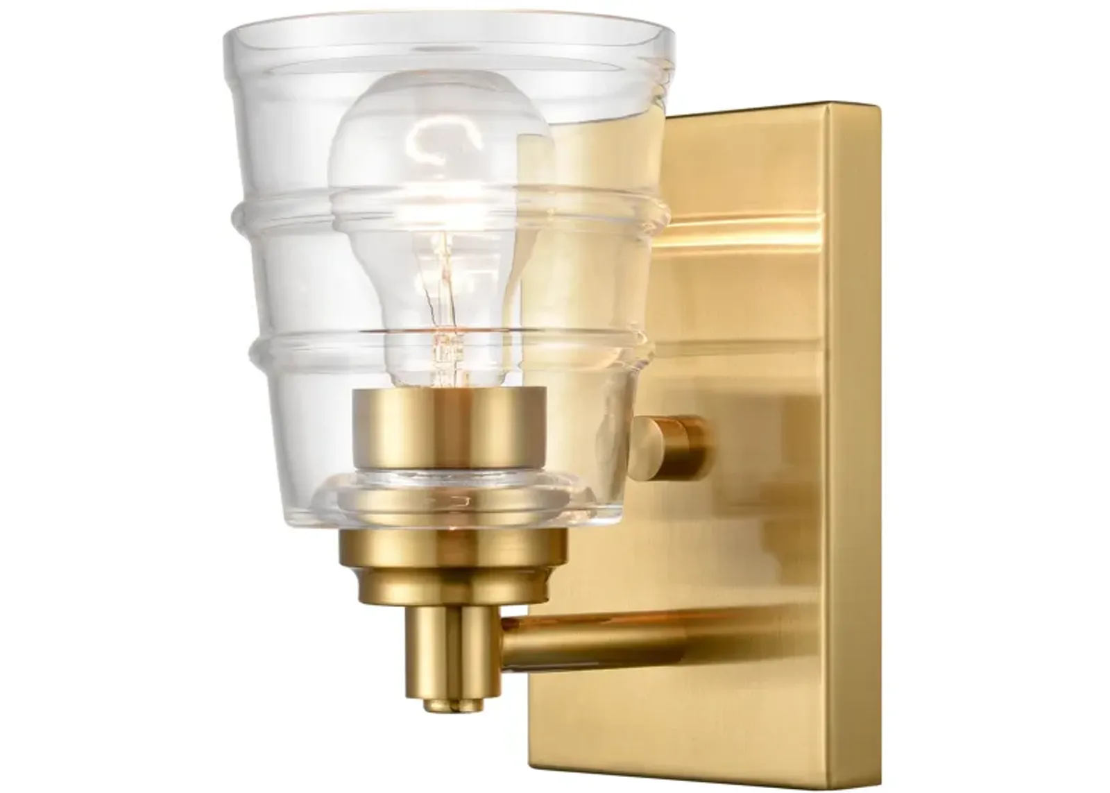 Pulsate 4.5'' Wide 1-Light Gold Sconce