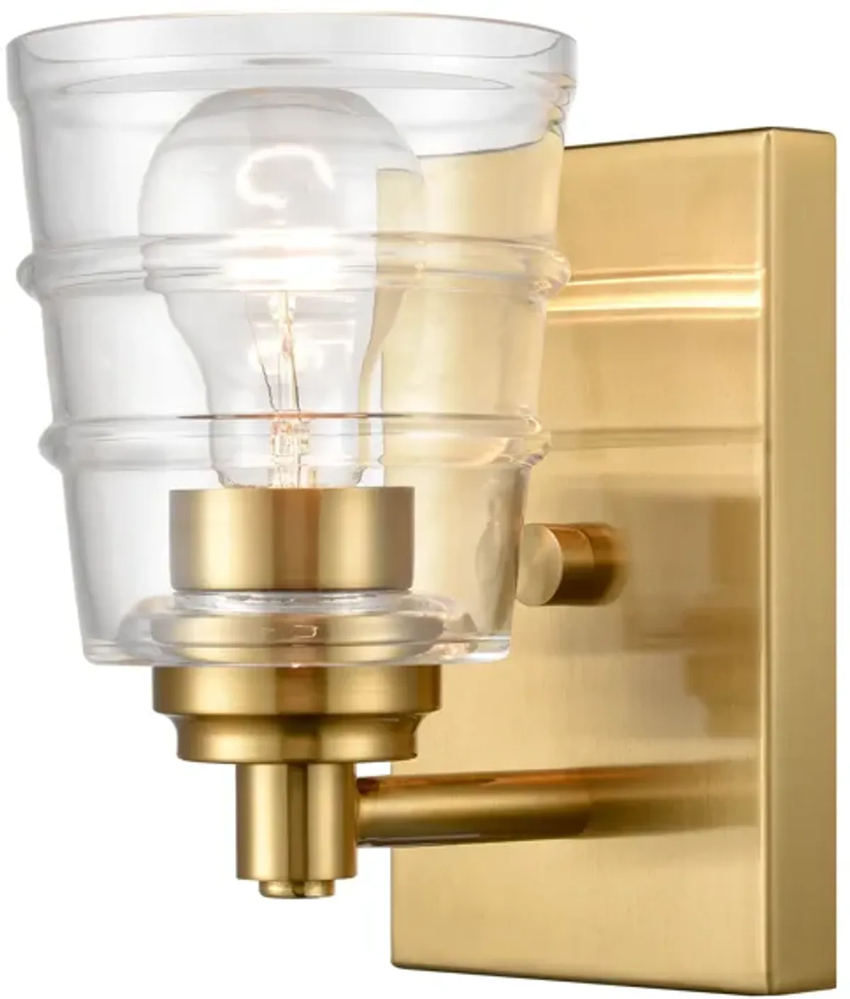 Pulsate 4.5'' Wide 1-Light Gold Sconce