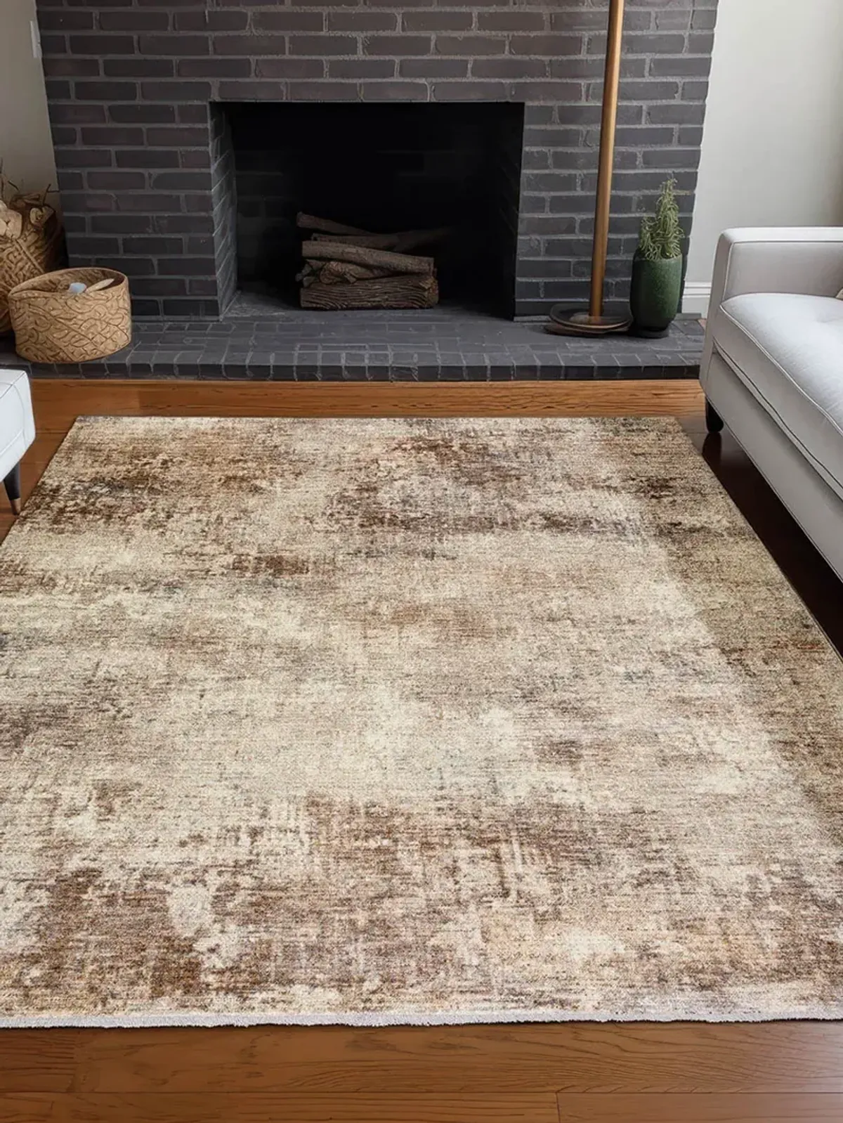 Neola NA8 Taupe 7'10" x 10' Rug