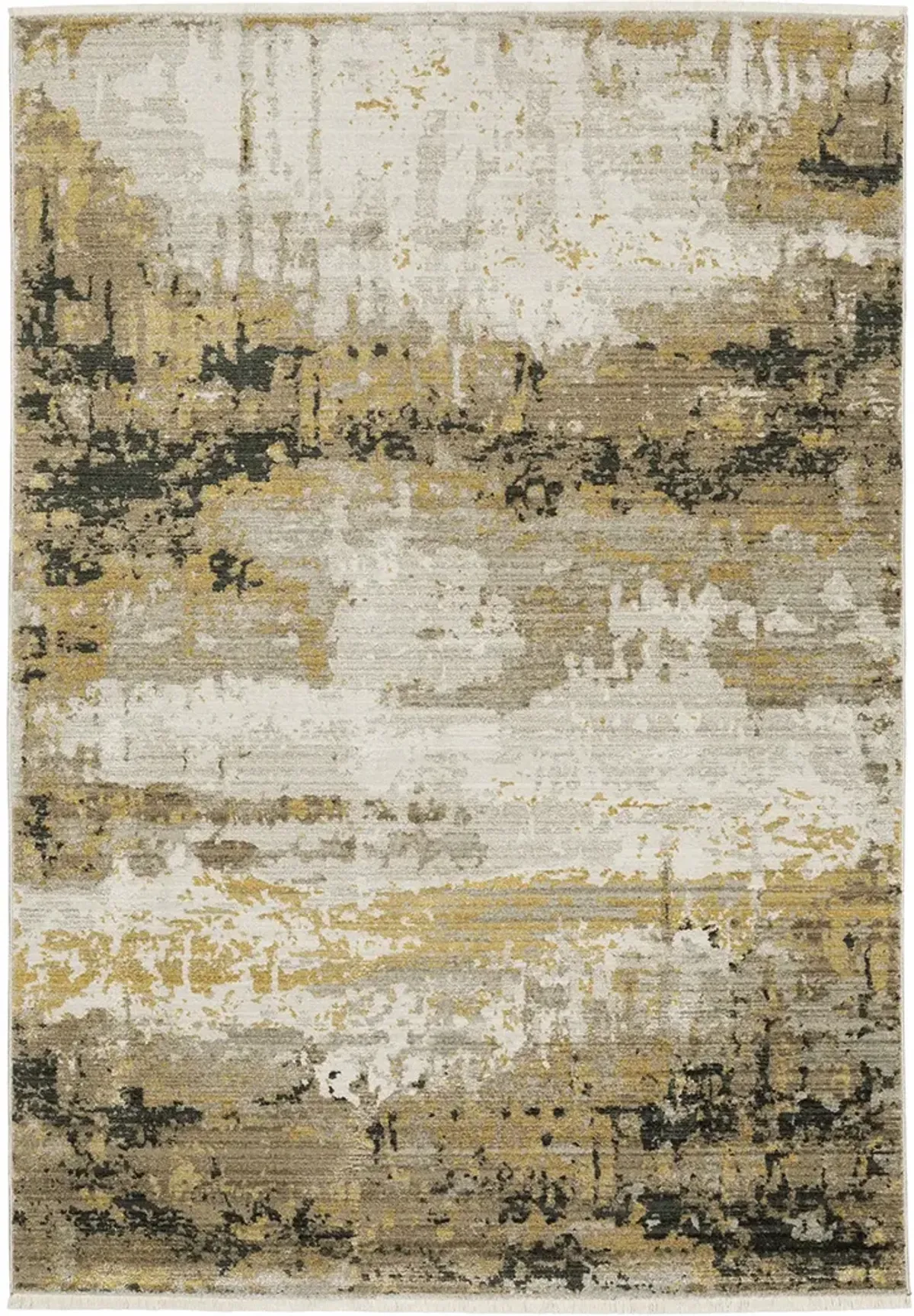 Bauer 9'10" x 12'10" Gold Rug