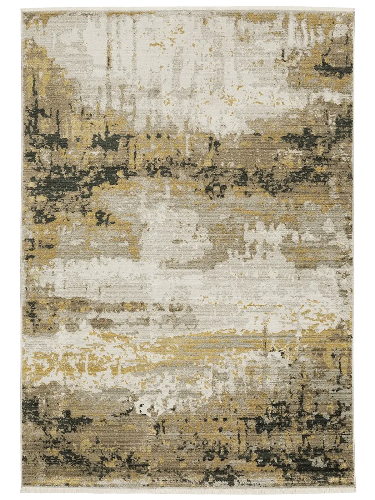 Bauer 9'10" x 12'10" Gold Rug