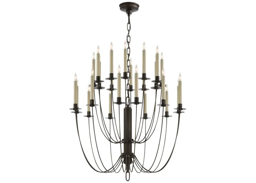 Erika Two-Tier Chandelier