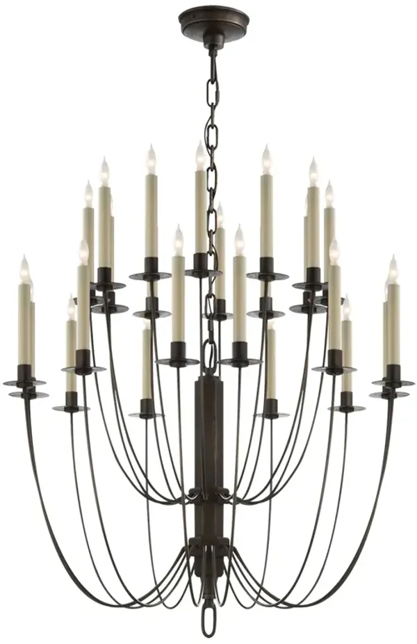 Erika Two-Tier Chandelier