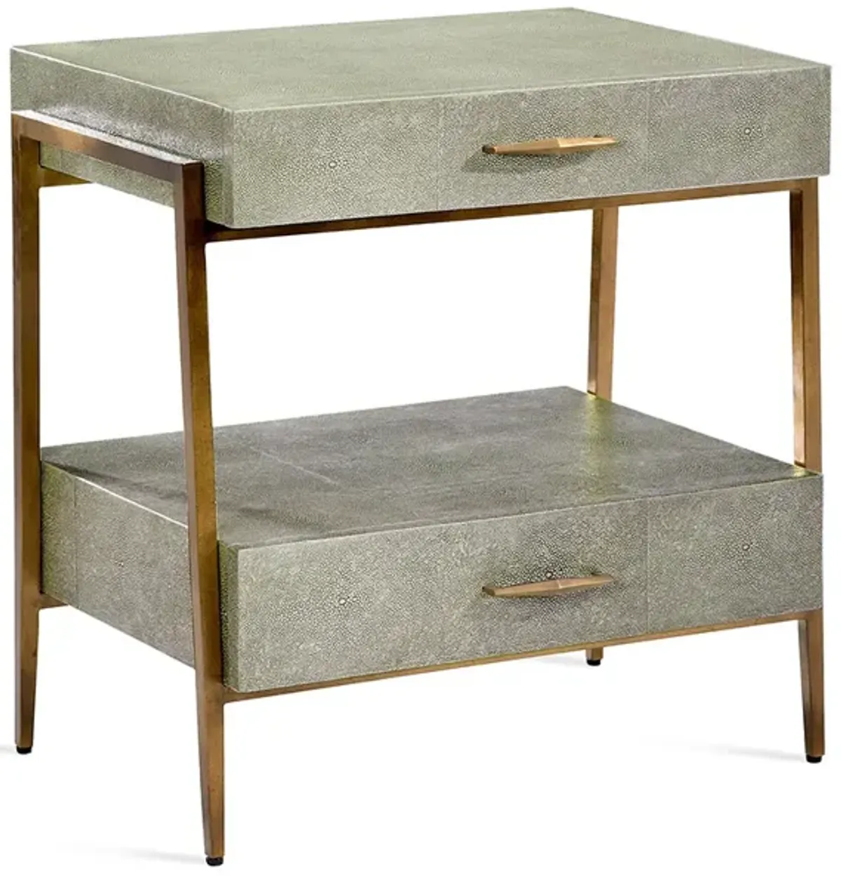 Morand Bedside Chest - Shagreen