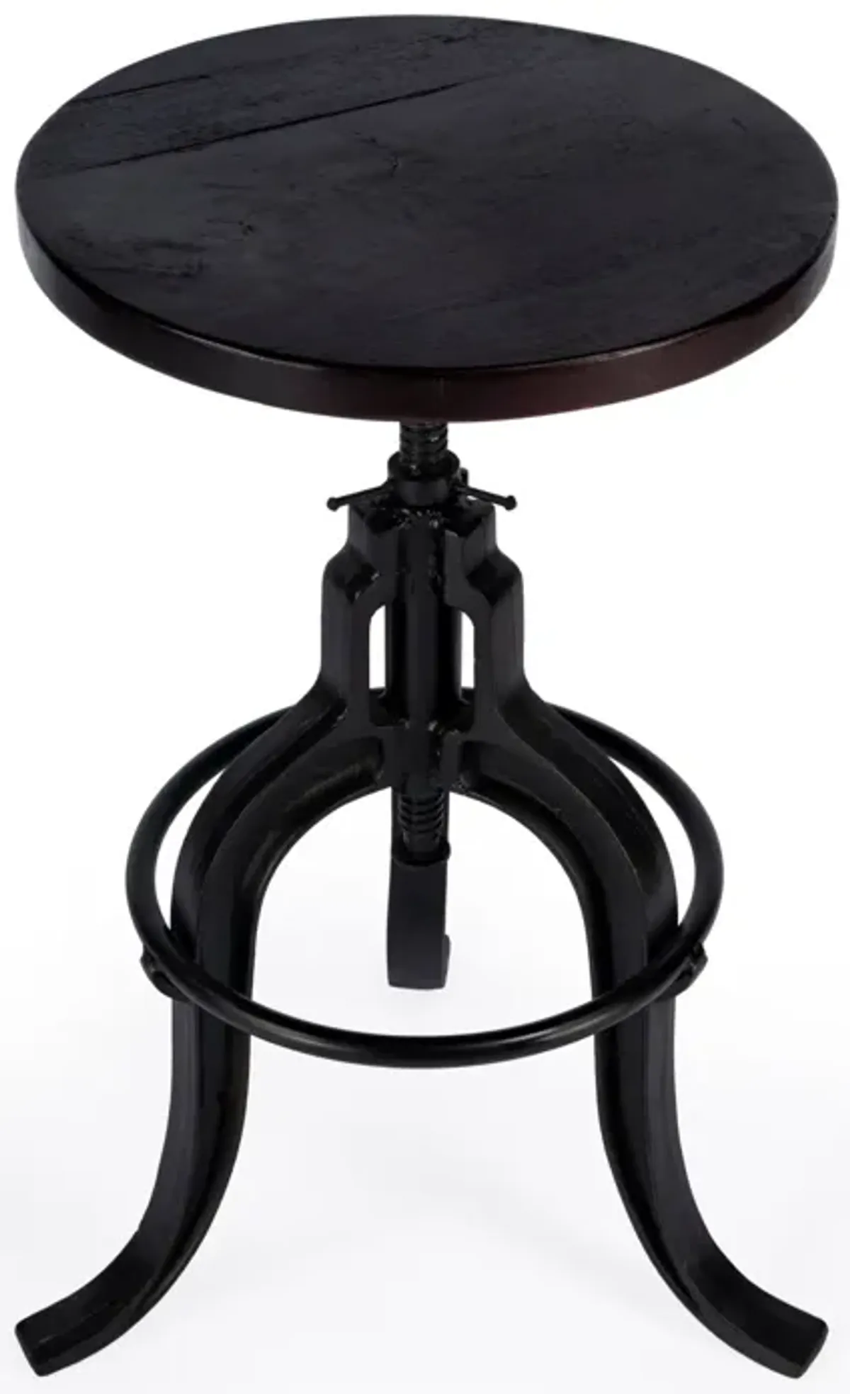 Iron Revolving Bar Stool
