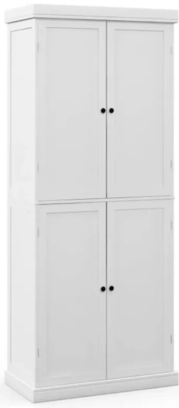 Hivvago 72.5" Tall Buffet Cabinet with 6-Tier Shelves and 4 Doors