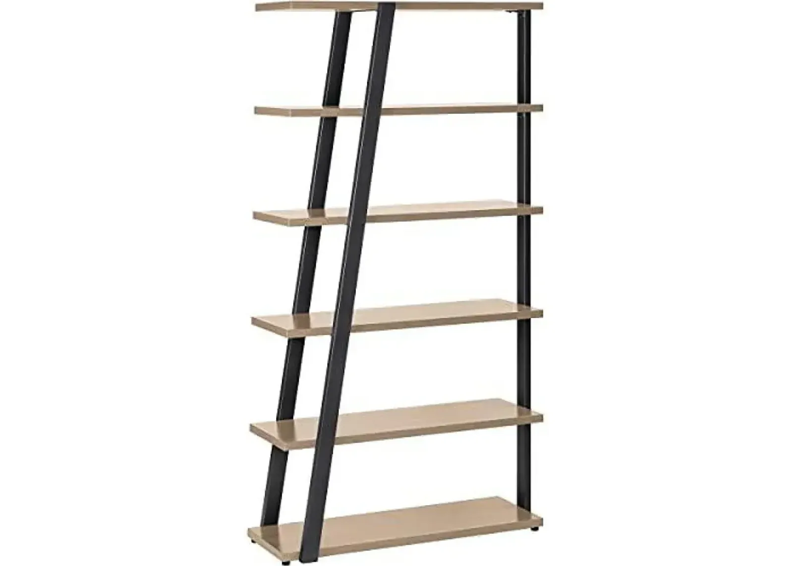 Mirella™ 5 Shelf Bookshelf Sand Dune