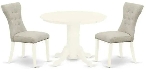 Dining Room Set Linen White