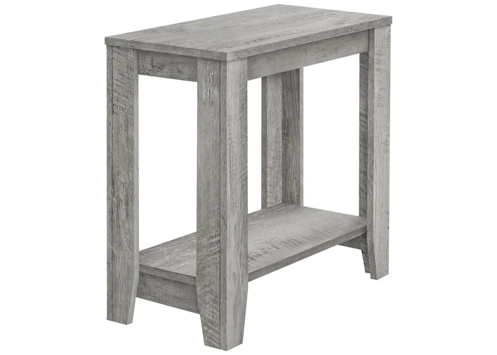 Monarch Specialties I 3380 Accent Table, Side, End, Nightstand, Lamp, Living Room, Bedroom, Laminate, Grey, Contemporary, Modern