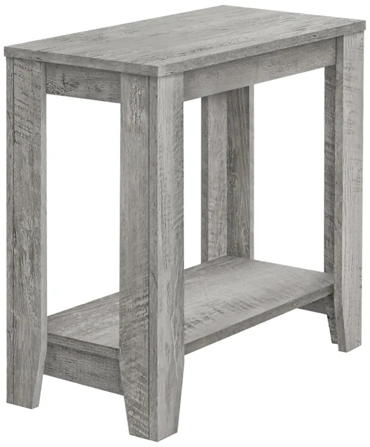 Monarch Specialties I 3380 Accent Table, Side, End, Nightstand, Lamp, Living Room, Bedroom, Laminate, Grey, Contemporary, Modern