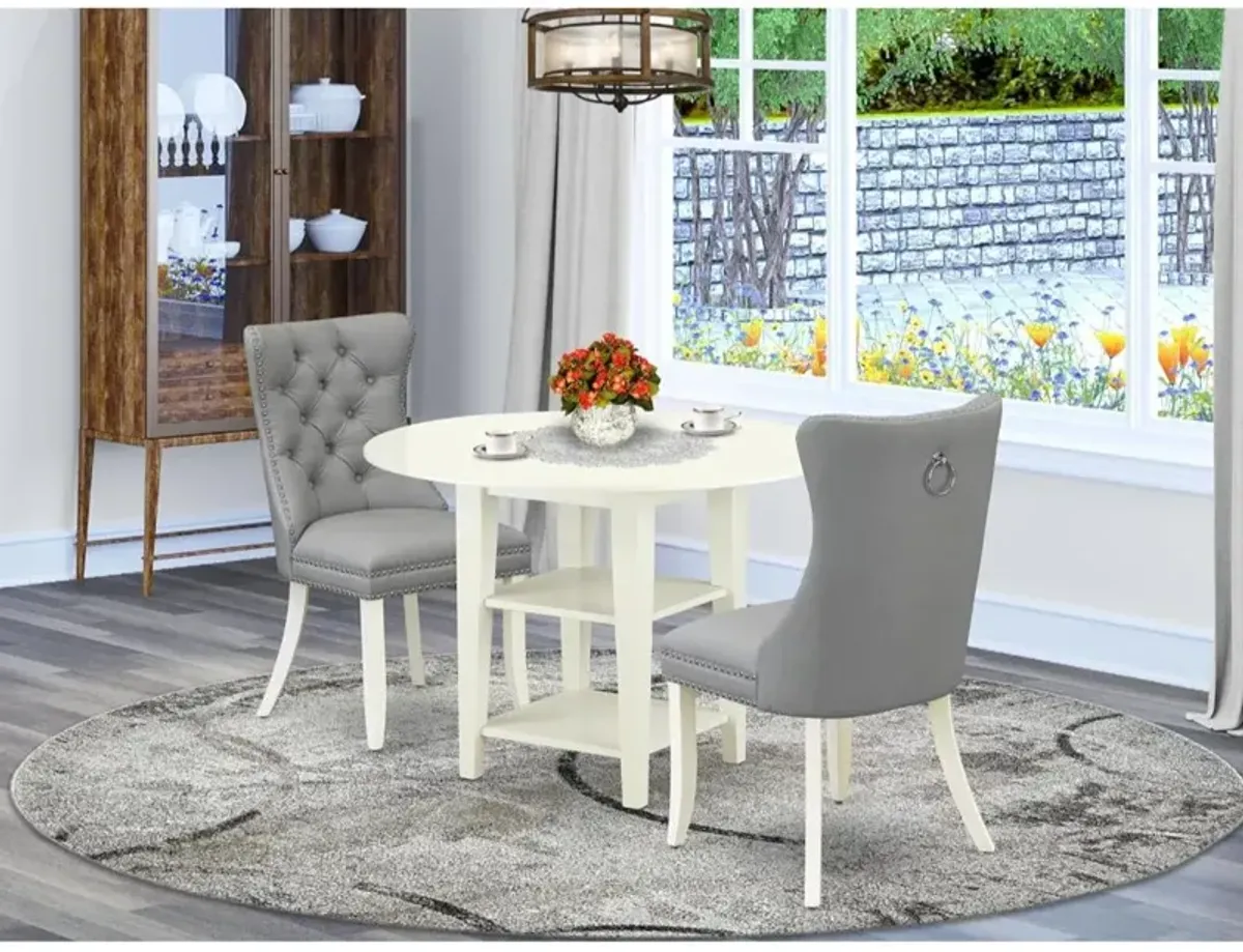 3 Piece Dining Table Set