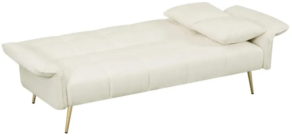 Merax Convertible Sleeper Sofa Bed Futon Loveseat