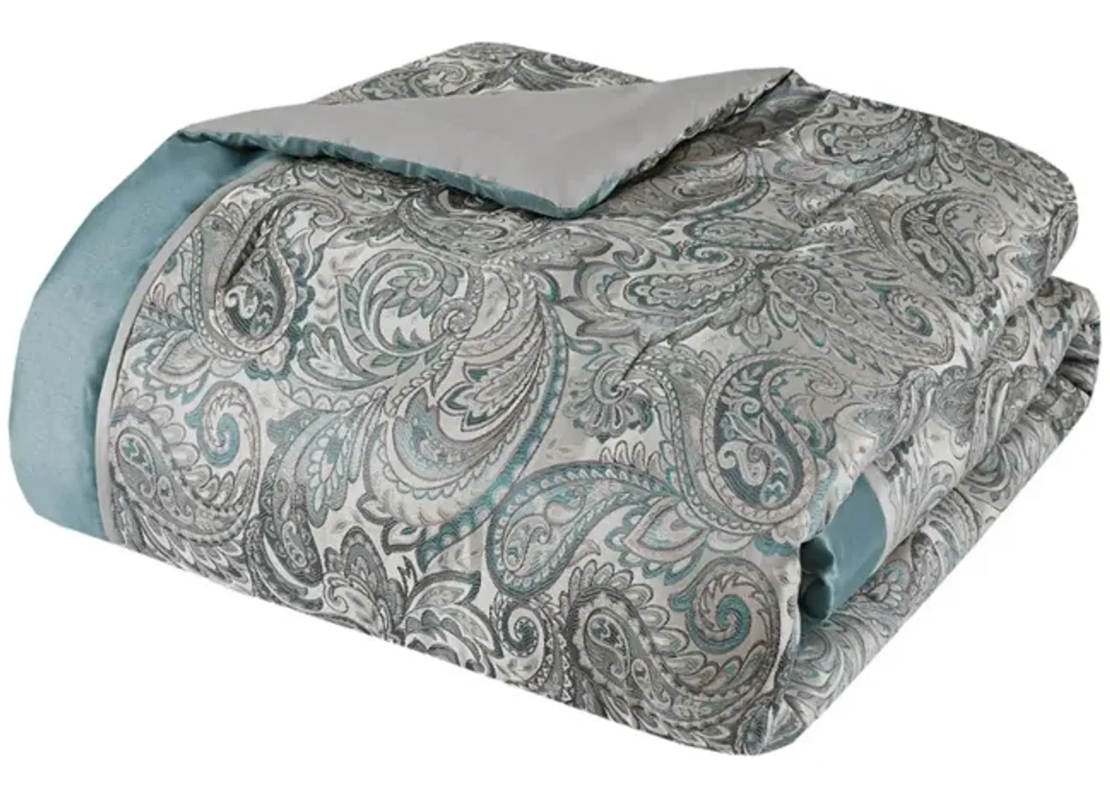 Gracie Mills Thornton Supreme Comfort: 12-Piece Comforter Ensemble with Cotton Bed Sheets