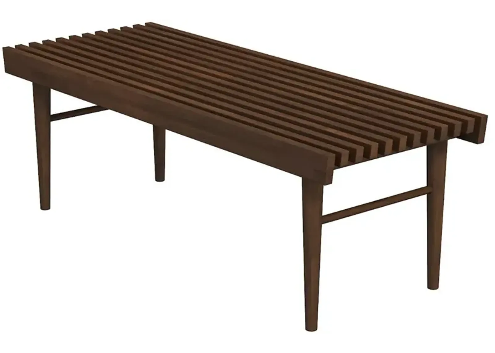 Ashcroft Furniture Co Mia Mid Century Modern Bench