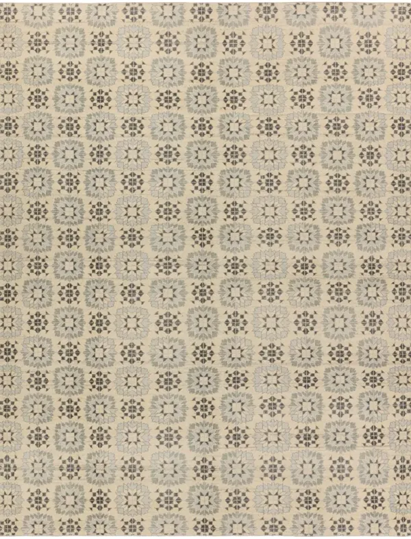 Tessera By Verdehome Crystal Gray 6' x 9' Rug