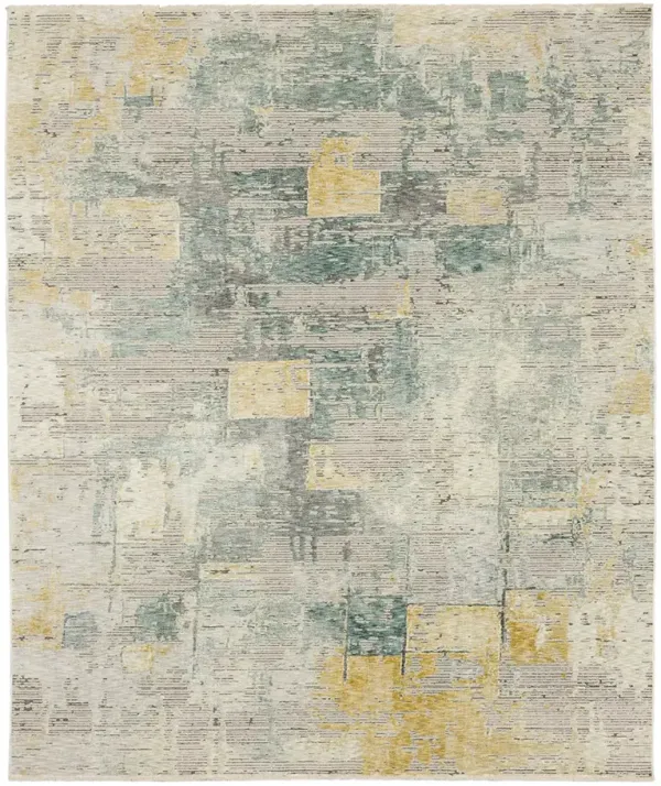 Memento Nostalgic Blue 5' X 7' 6" Rug