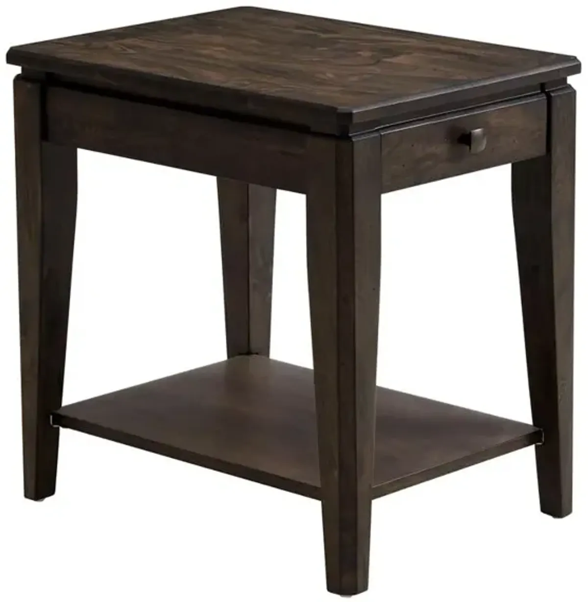18" x 24" Chairside Table in Brushed Mango