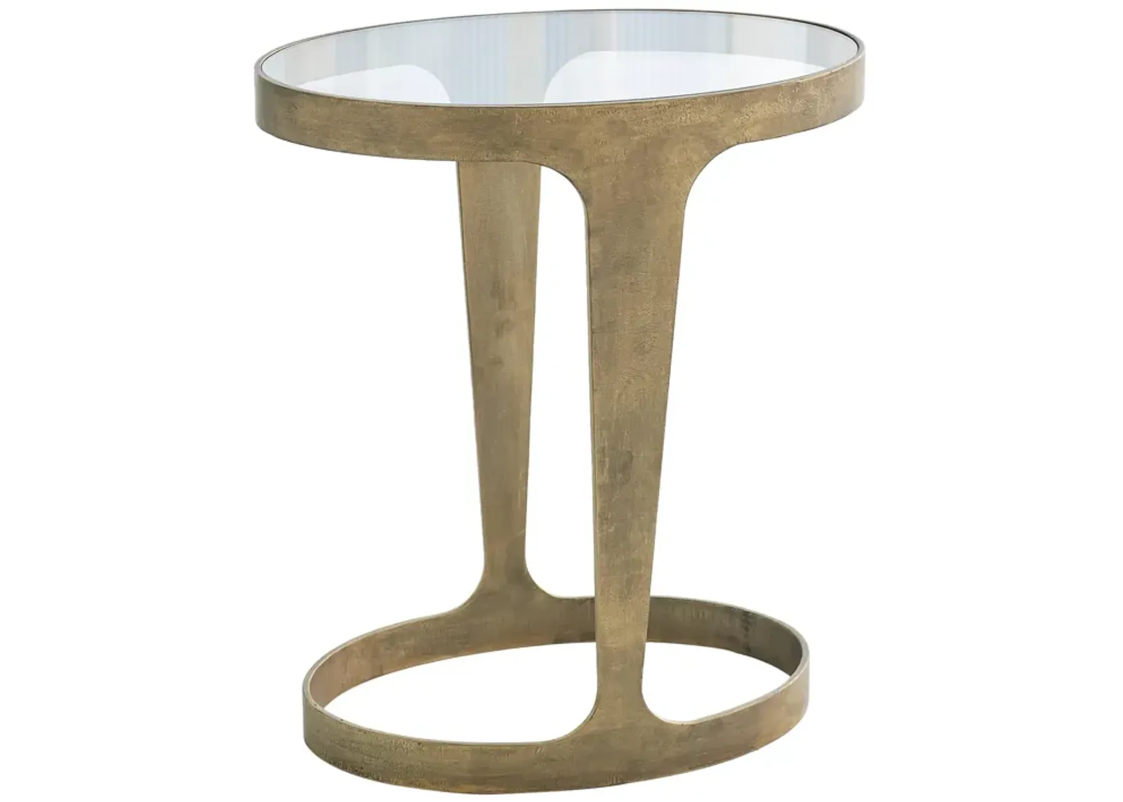 Oslo Accent Table-Gold