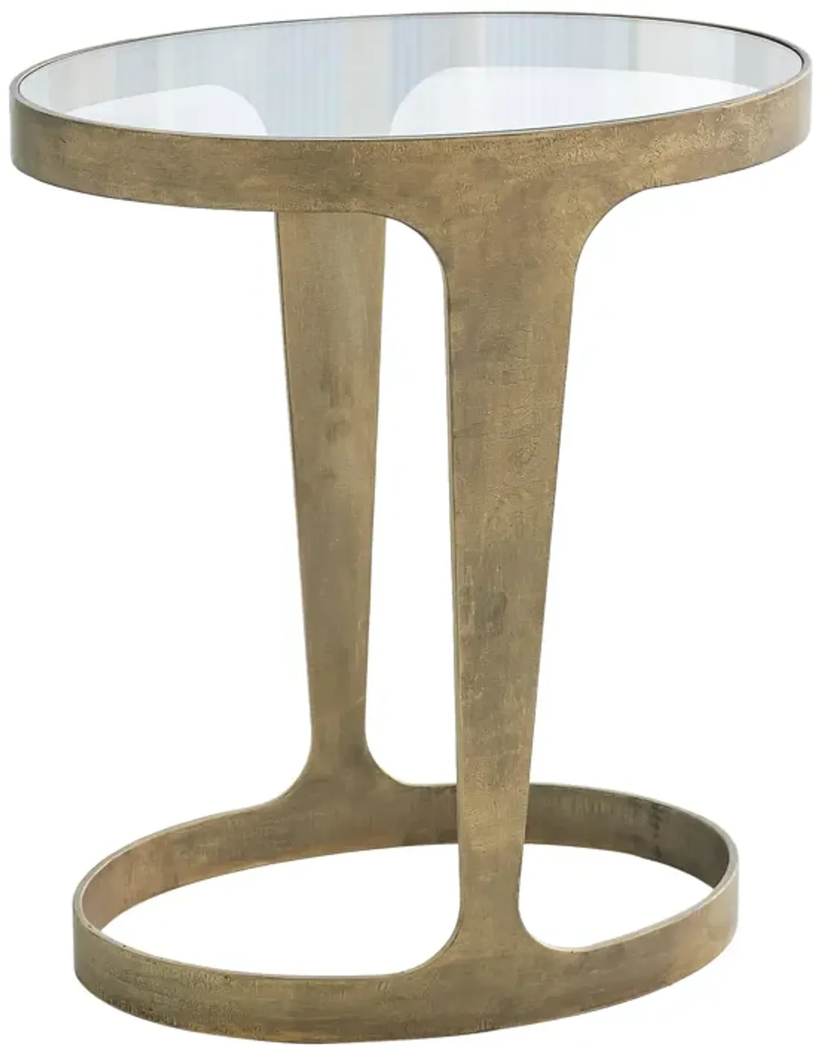 Oslo Accent Table-Gold