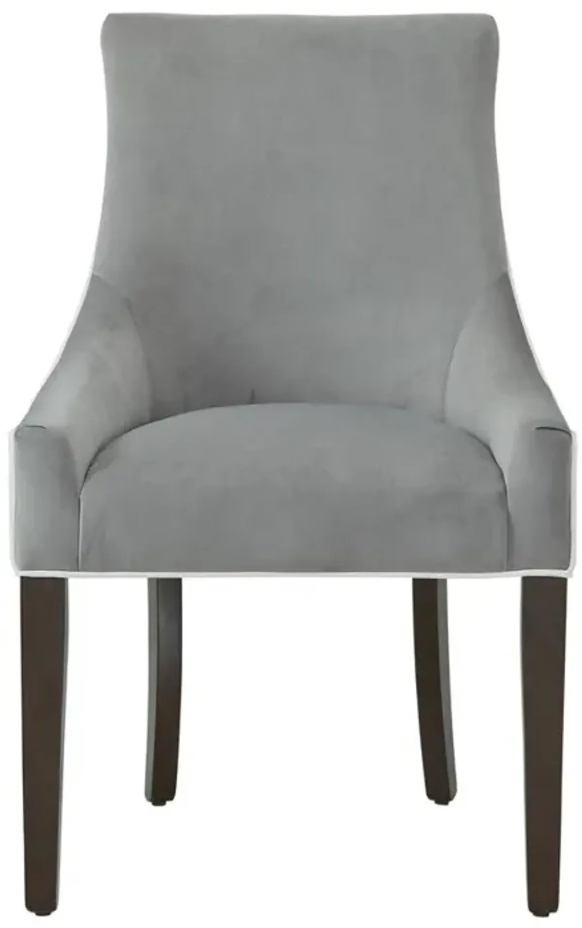 Comfort Pointe Jolie Upholstered Dining Chair -Smoke