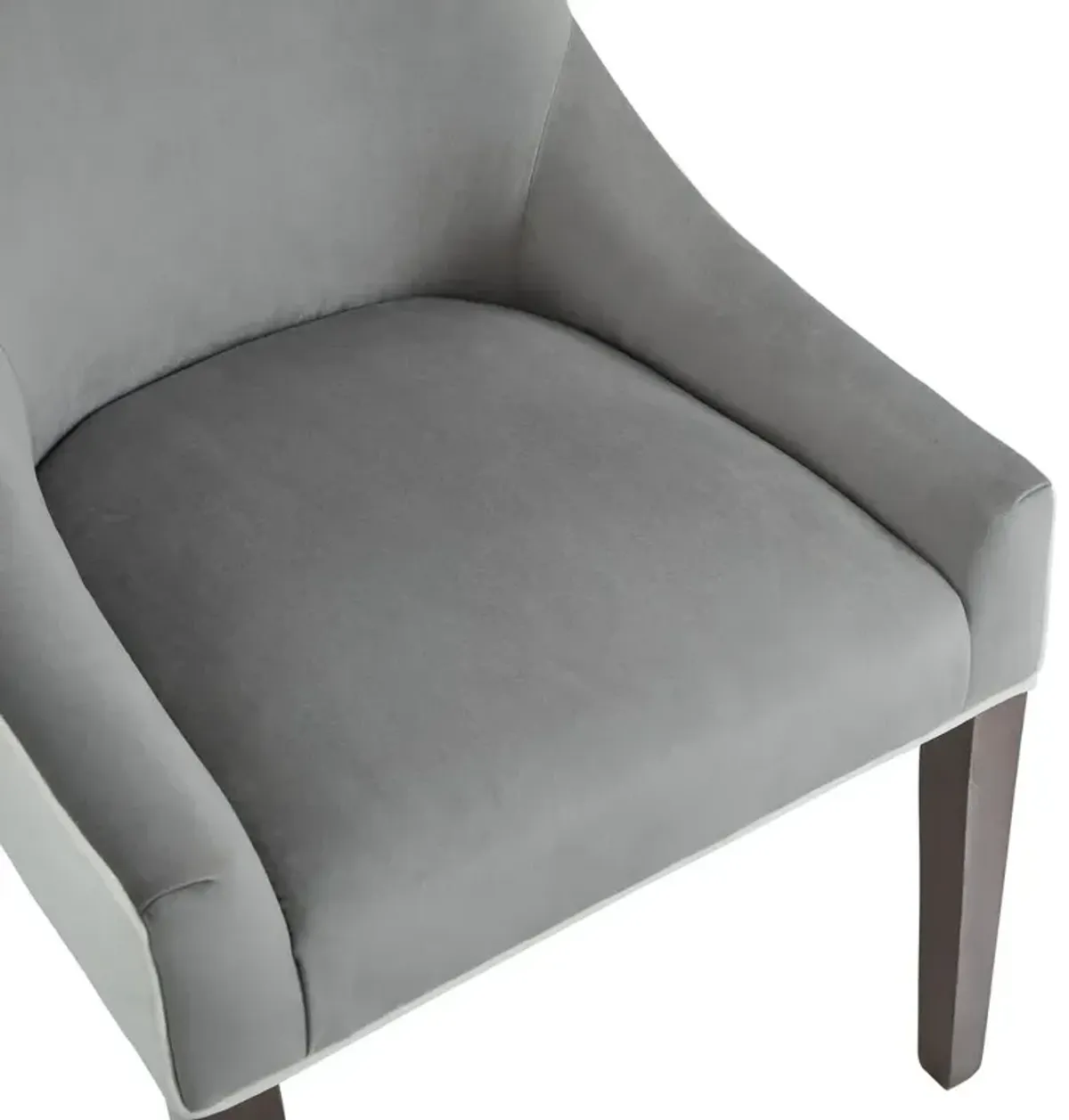 Comfort Pointe Jolie Upholstered Dining Chair -Smoke