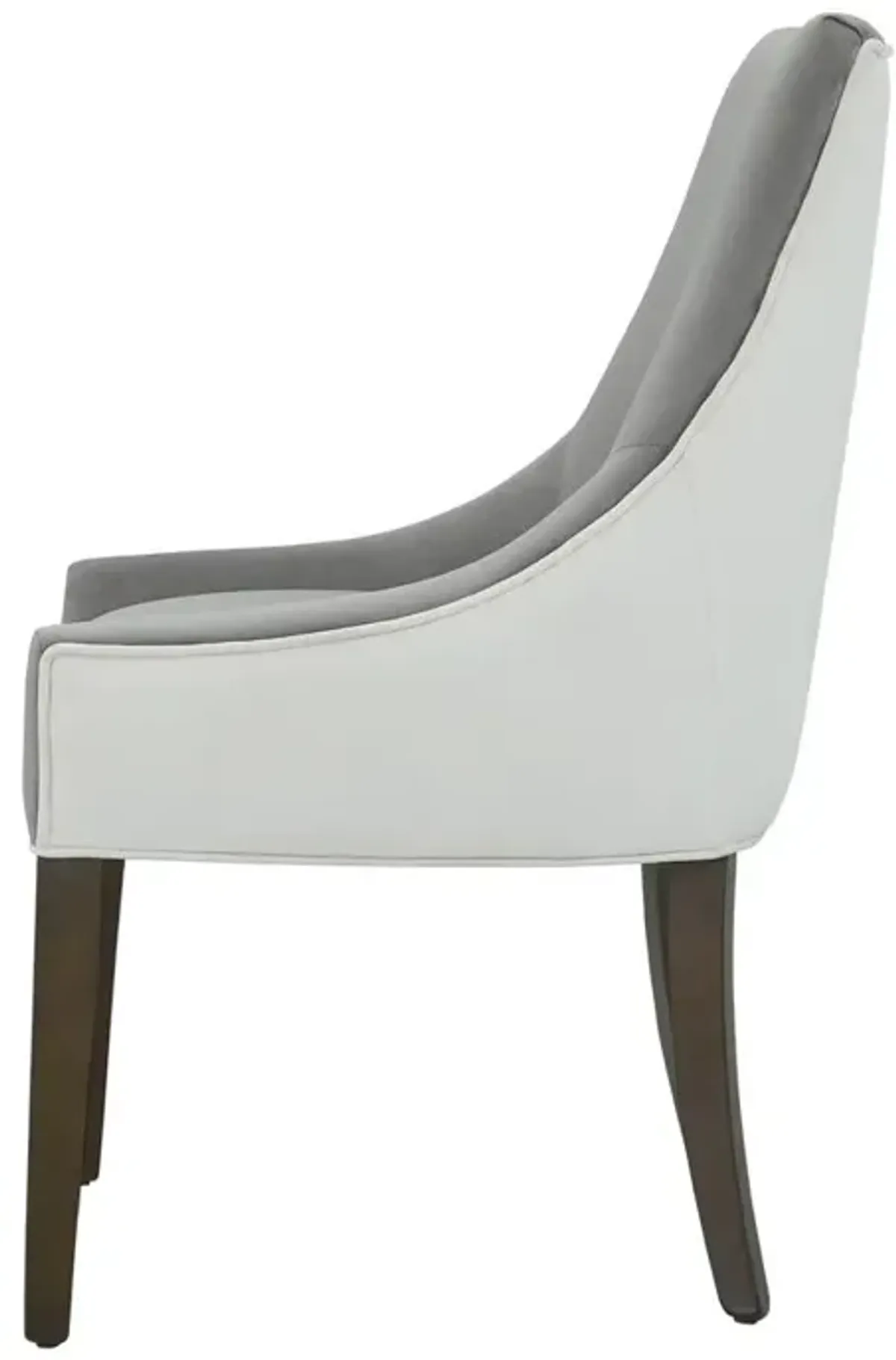 Comfort Pointe Jolie Upholstered Dining Chair -Smoke