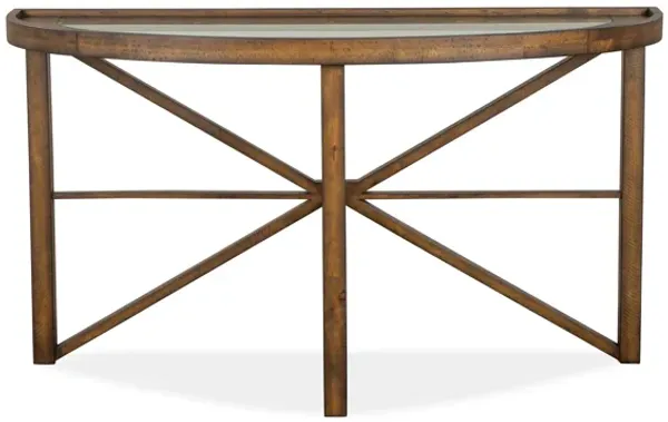Kirkpatrick Demilune Sofa Table