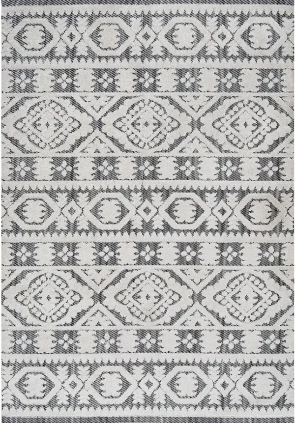 Citta High-Low Pile Mediterranean Tile Area Rug