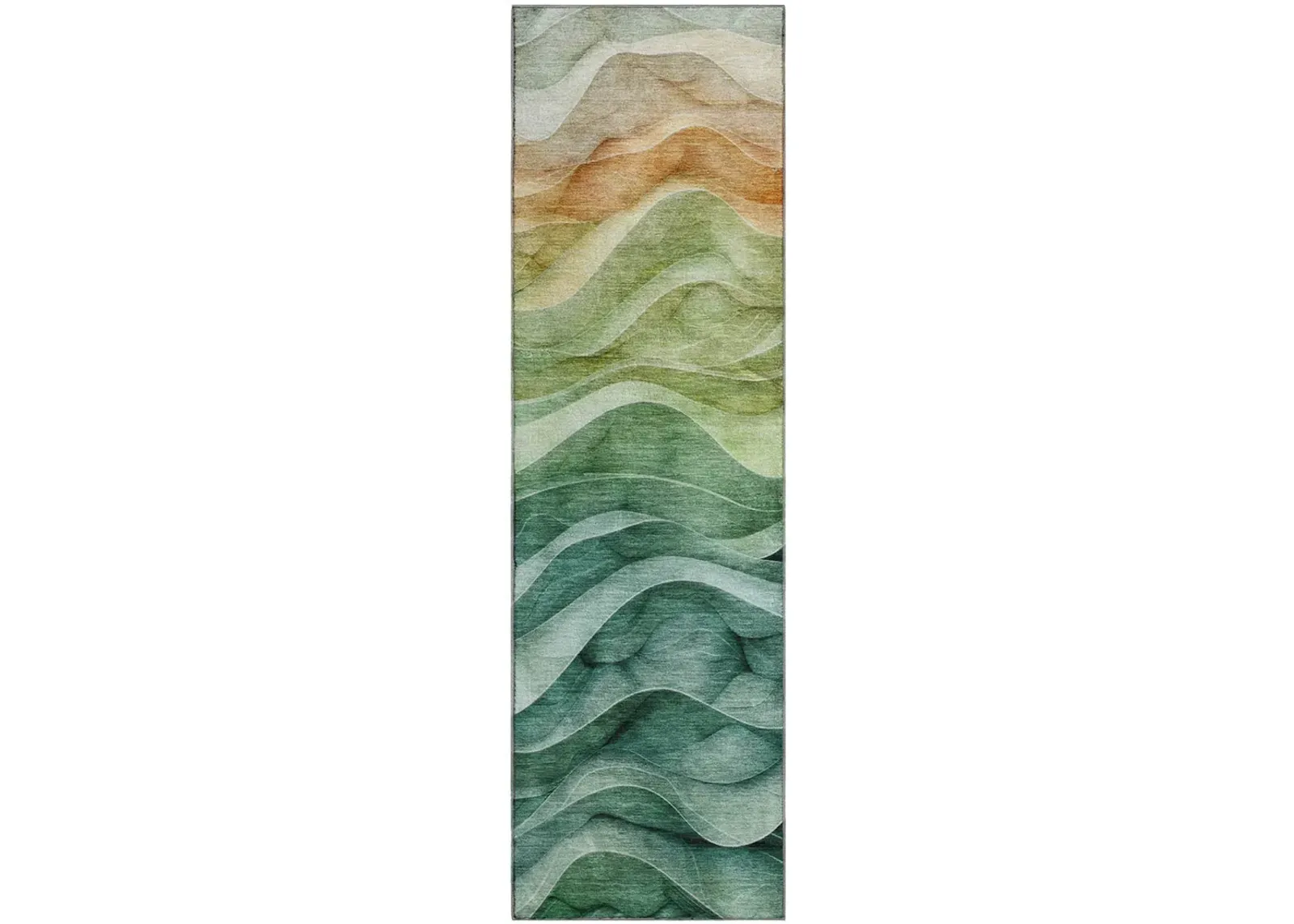 Pacifica PA4 Teal 2'3" x 7'6" Rug