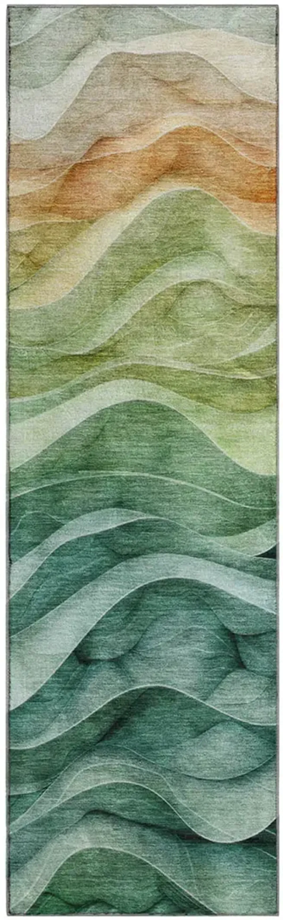 Pacifica PA4 Teal 2'3" x 7'6" Rug