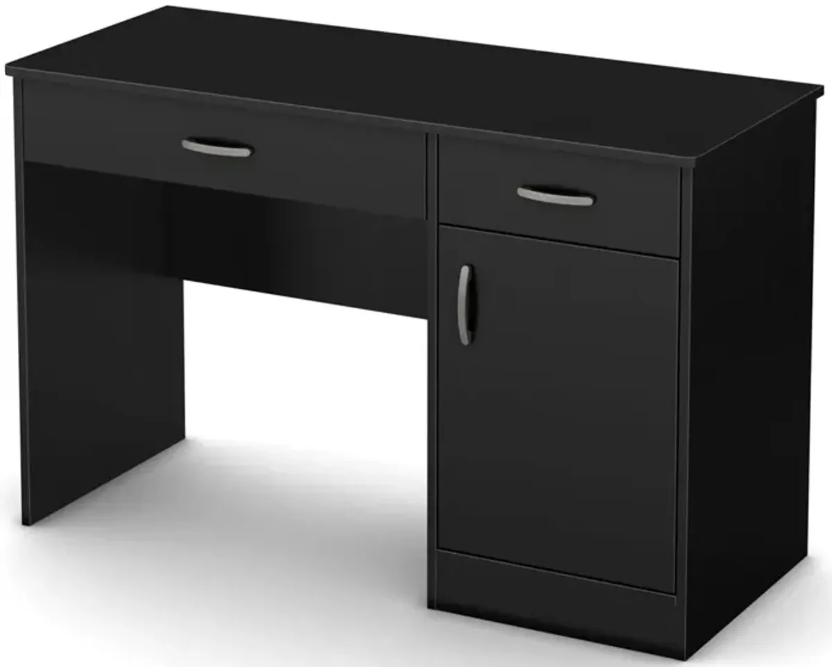 Hivvago Home Office Work Desk in Black Finish