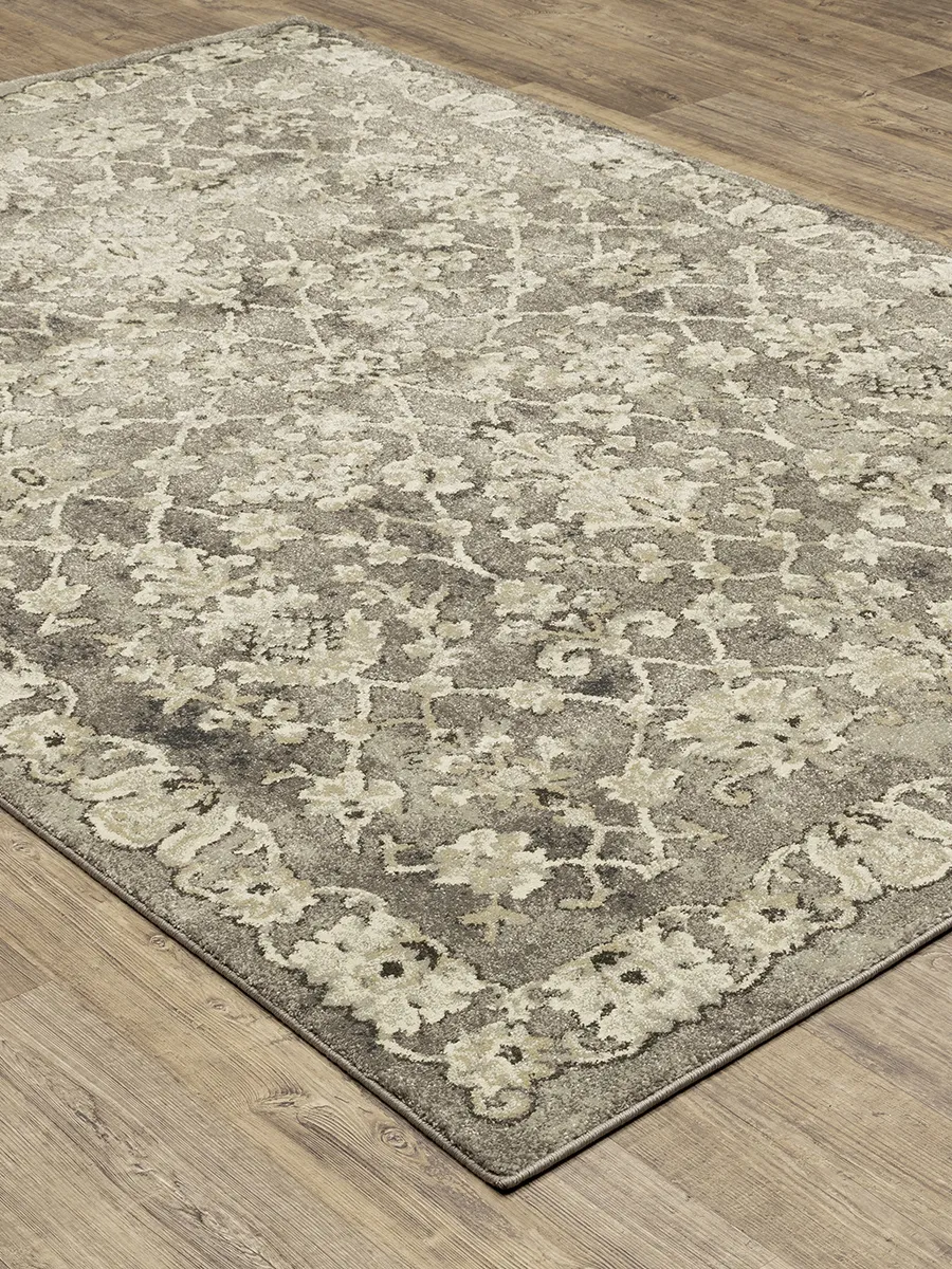 Florence 7'10" x 10'10" Grey Rug