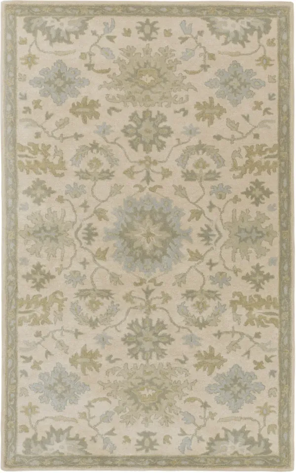 Caesar CAE-1197 6' Round Beige Rug