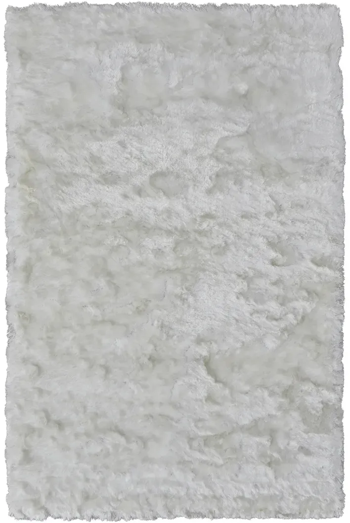 Indochine 4550F White 7'6" x 9'6" Rug