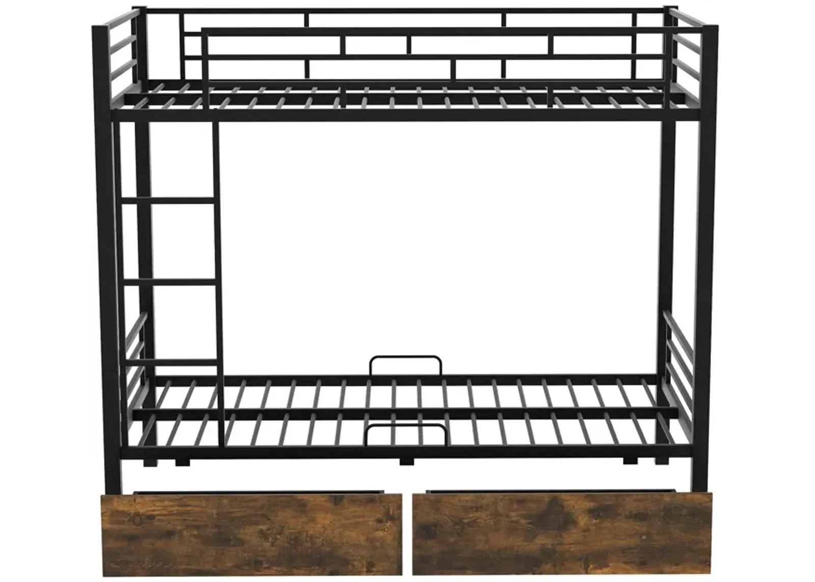 Merax Metal Bunk Bed with Storage Drawers