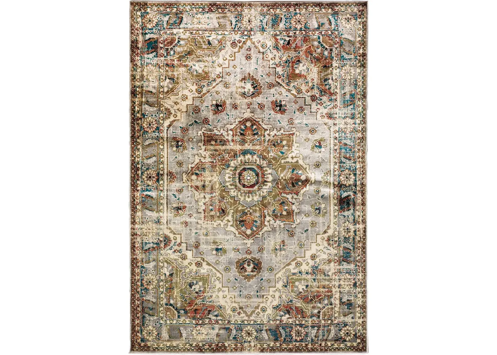 Juliette 6'7" x 9'2" Grey Rug