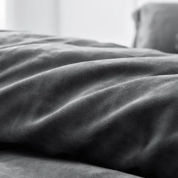 The Original Plush - Coma Inducer® Oversized Comforter Set - Steel Gray.