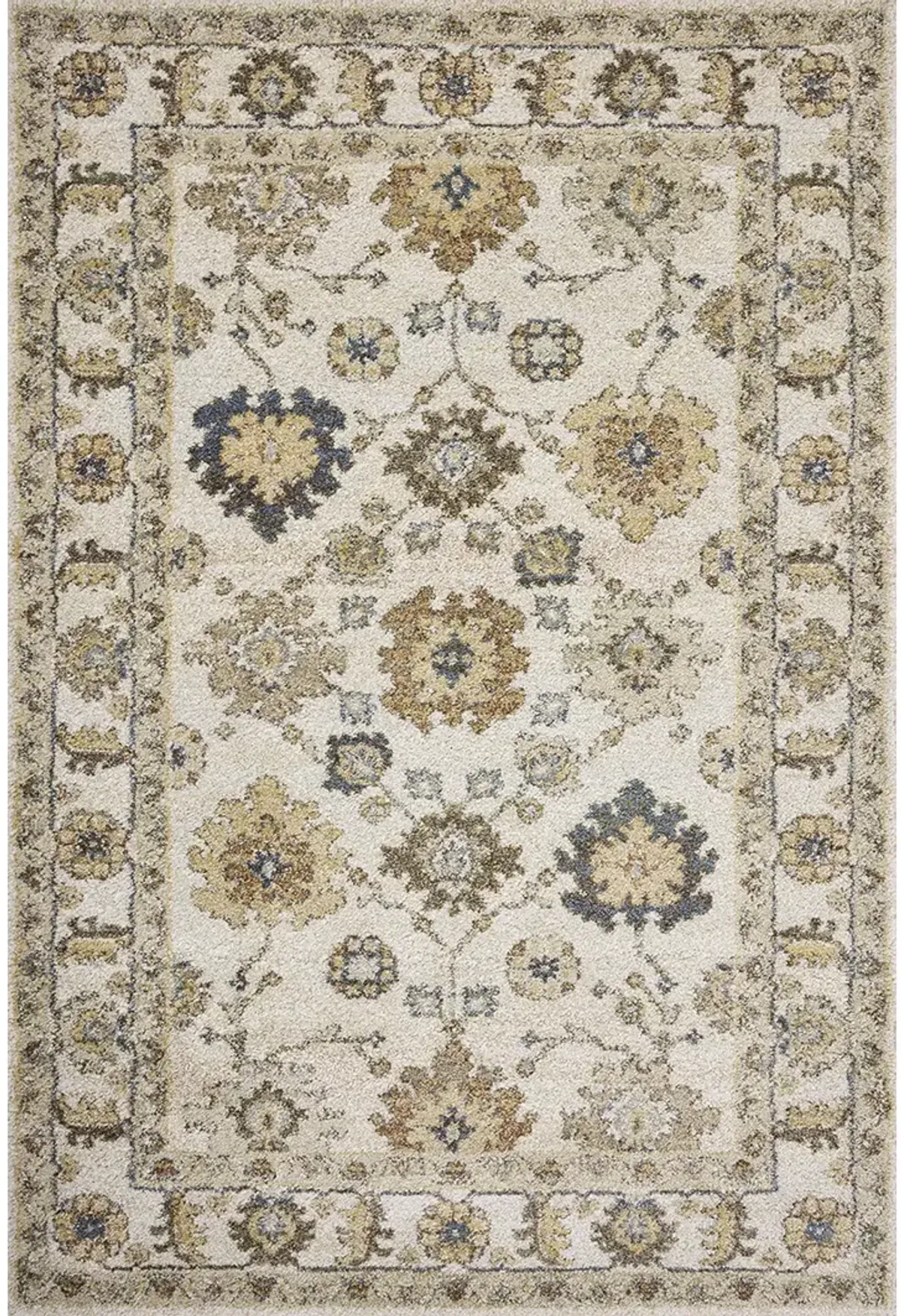 Tamryn TAM-03 Ivory / Multi 5''3" x 7''8" Rug by