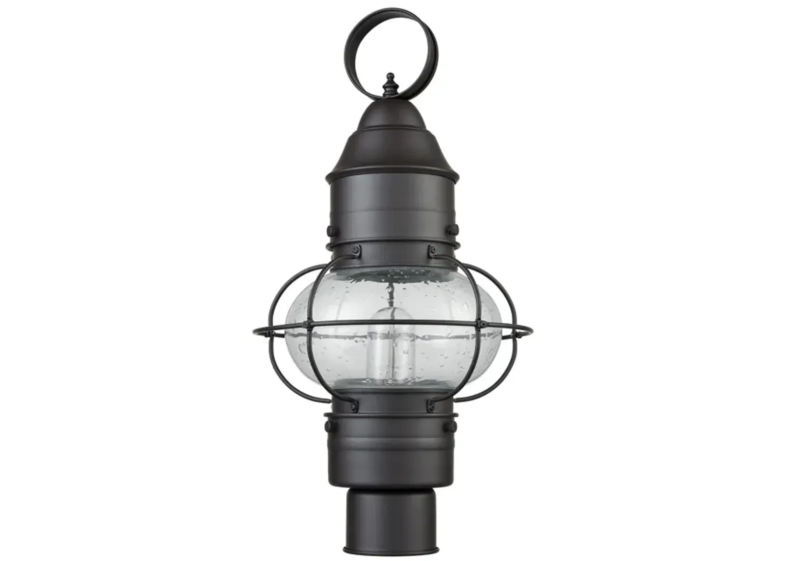 Onion 19'' Bronze High Outdoor Post Light