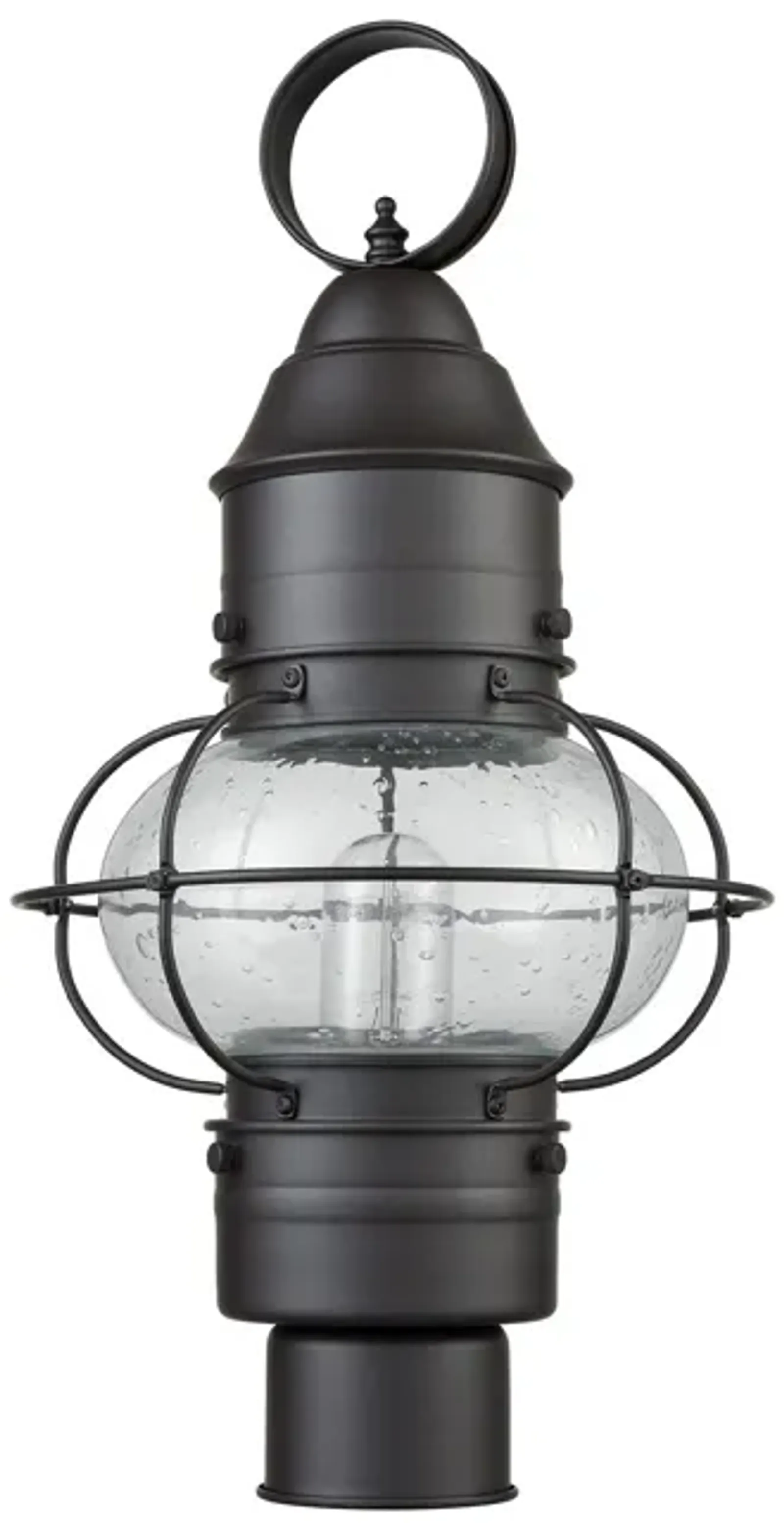 Onion 19'' Bronze High Outdoor Post Light