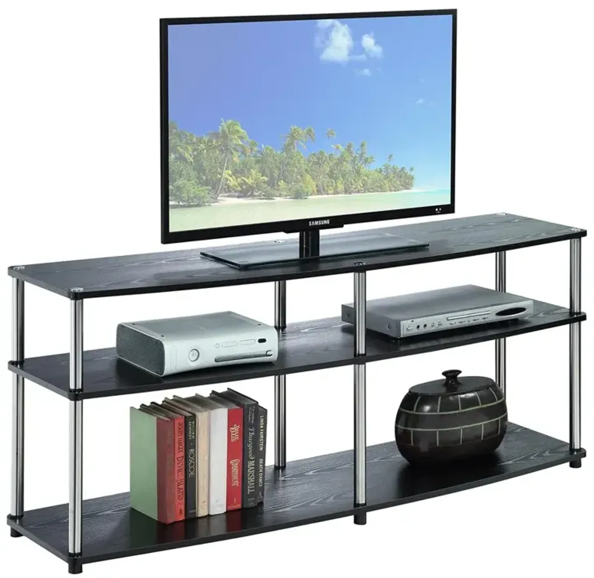 Convience Concept, Inc. Designs2Go 3 Tier 60 TV Stand