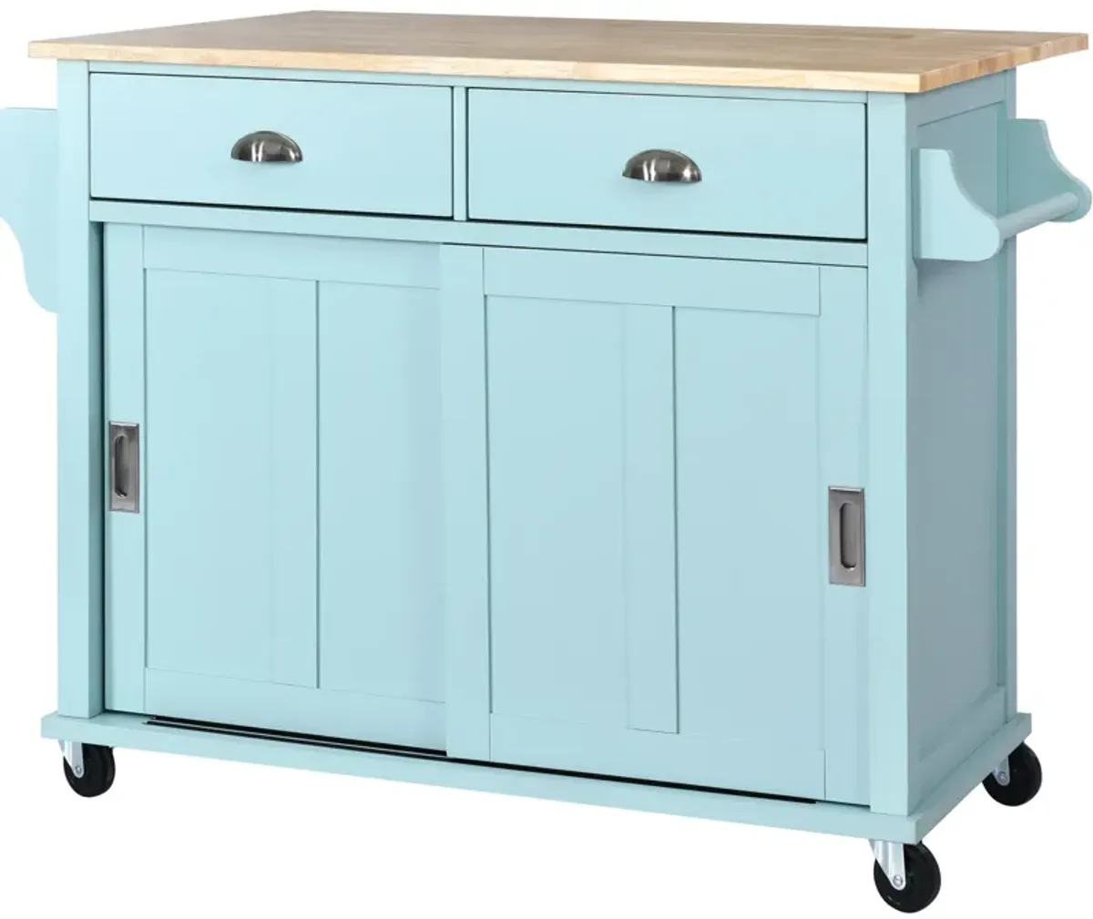 Merax Kitchen Island Cart