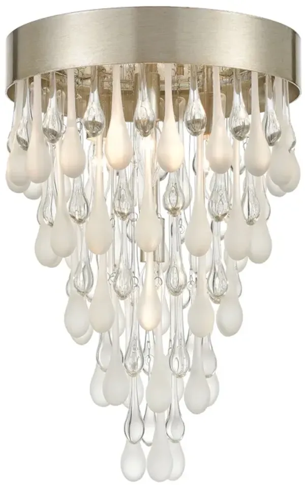 Morning Frost 4-Light Flush Mount