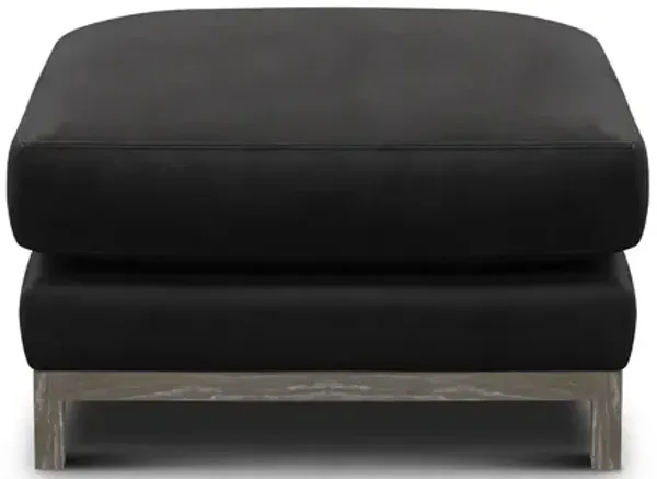 Monterrey Black Ottoman