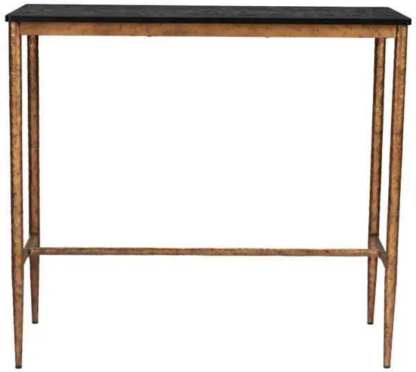 Nida Bar Table Black & Bronze