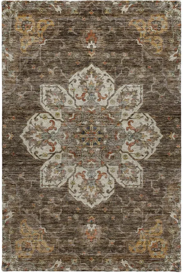 Silk Road SR6 Chocolate 3' x 5' Rug