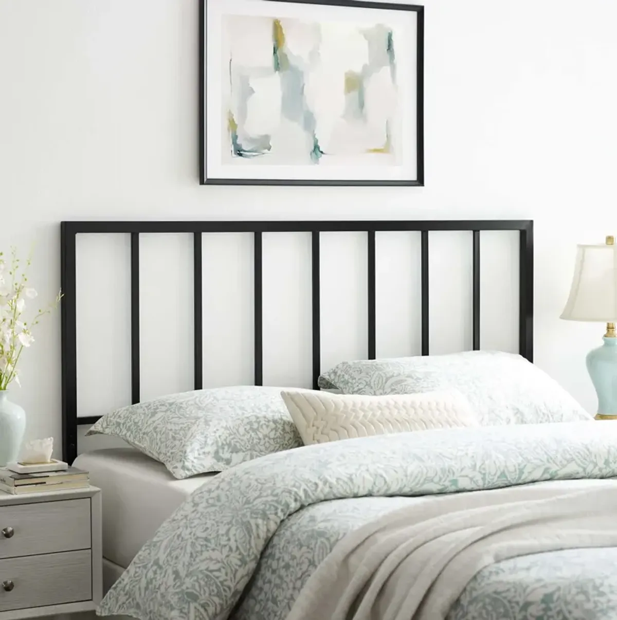 Modway - Tatum Full Metal Headboard