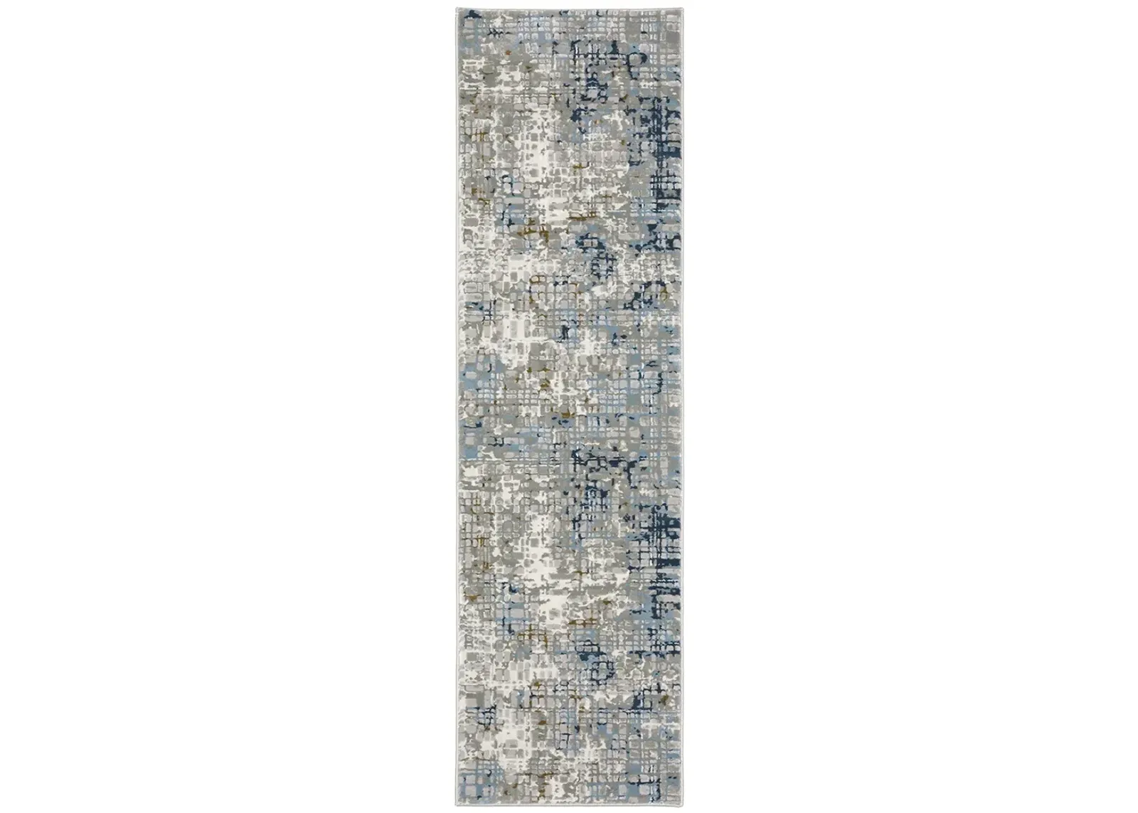 Easton 2'3" x 7'6" Blue Rug