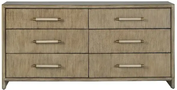 American Woodcrafters Arlington 6-Drawer Dresser - Nutmeg